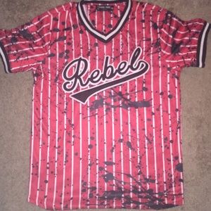 Rebel Baseball Tee
